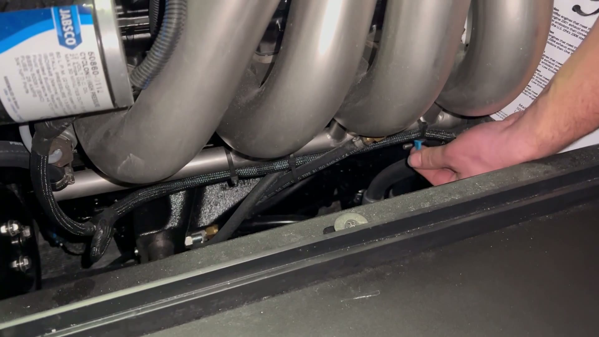 Blue Plug Insertion